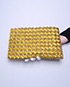 Prada Raffia Crochet Clutch Woven Raffia, back view